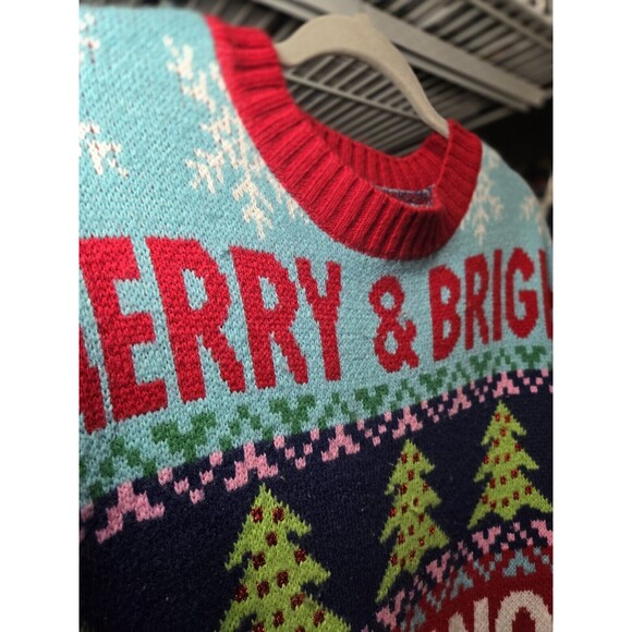 33 Degrees Womens Christmas Sweater Sz Small - Picture 4 of 8